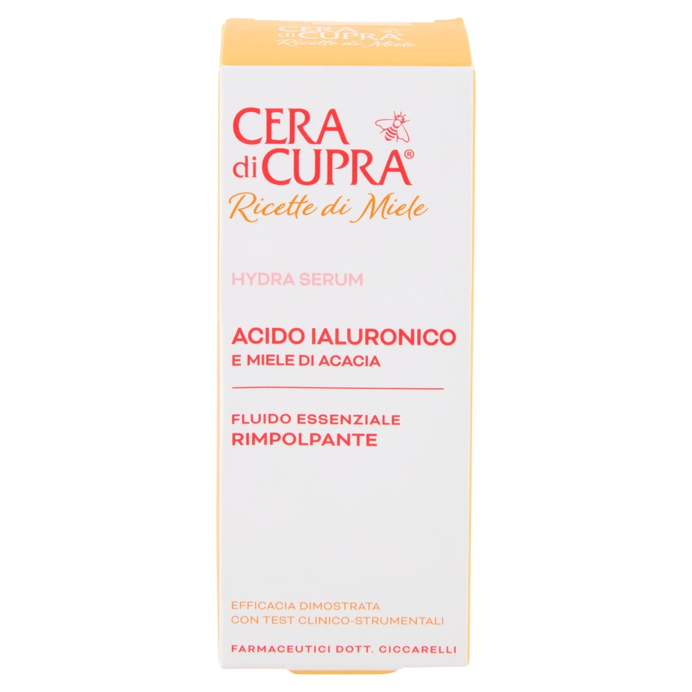 Cera di Cupra Ricette di Miele Hydra Serum Fluido Essenziale Rimpolpante 30 ml